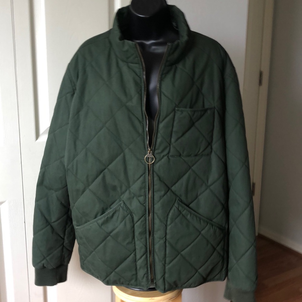 G.H. Bass & Co For Hard Service Green Jacket Sz